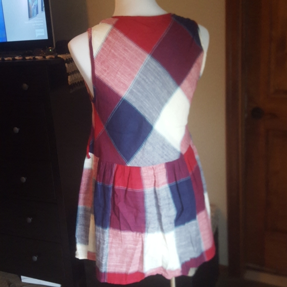 Plaid Tank Top - Picture 2 of 3